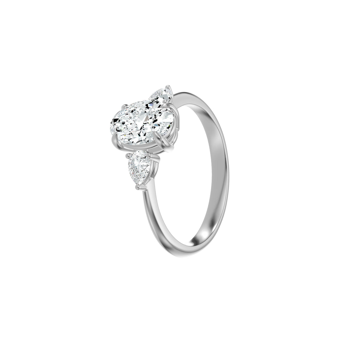DLR002808 18 KT / White Gold / 18