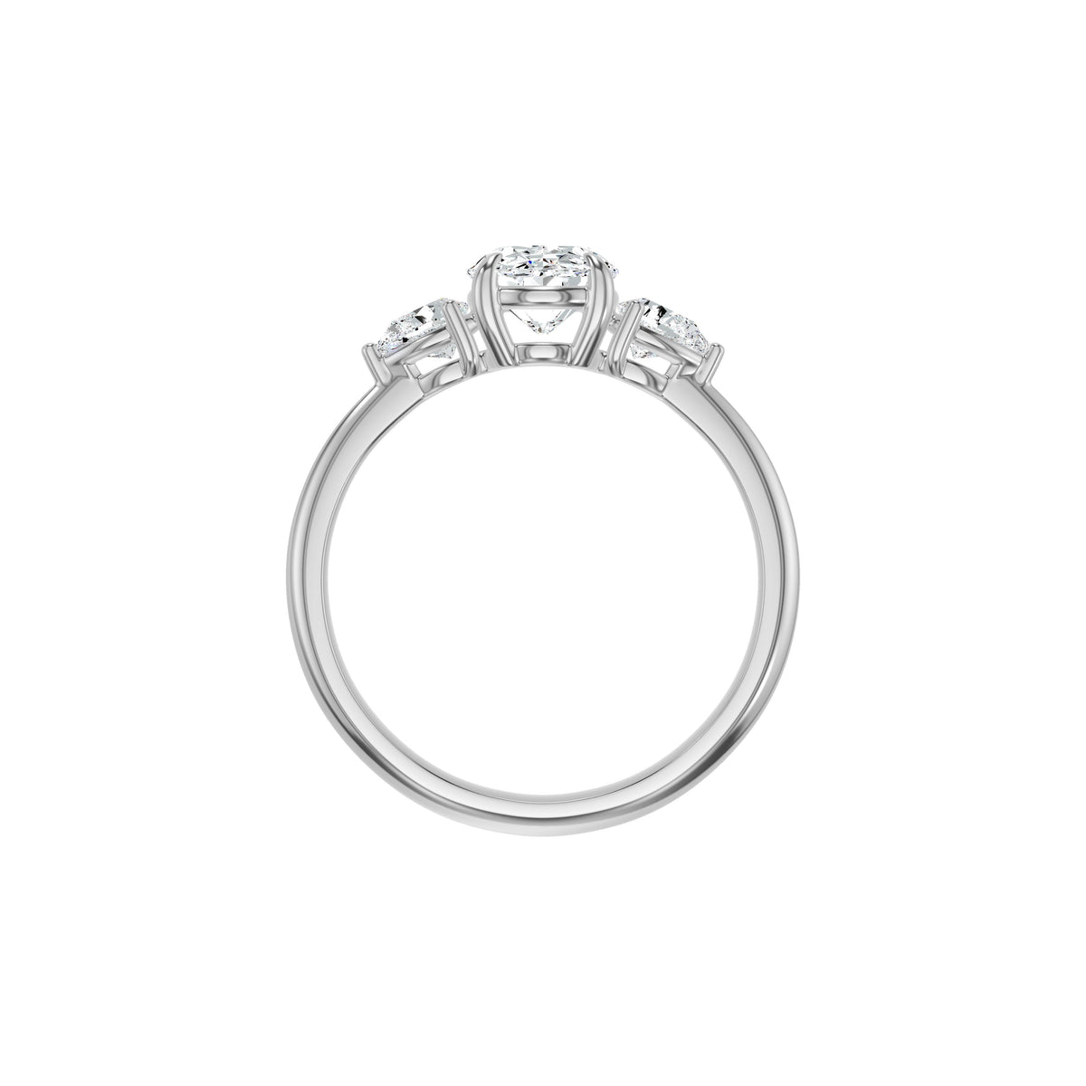 DLR002808 18 KT / White Gold / 18