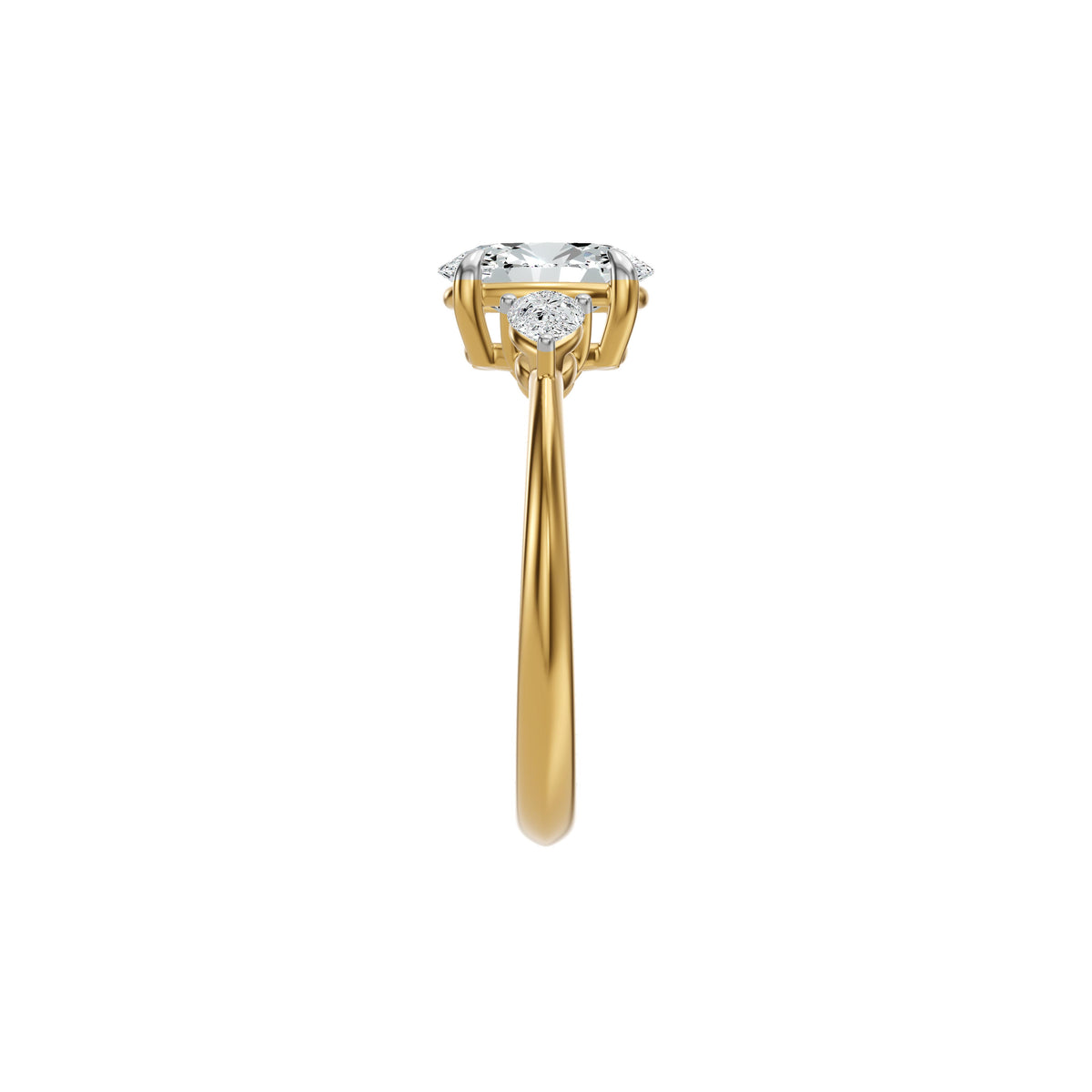 DLR002808 18 KT / Yellow Gold / 18