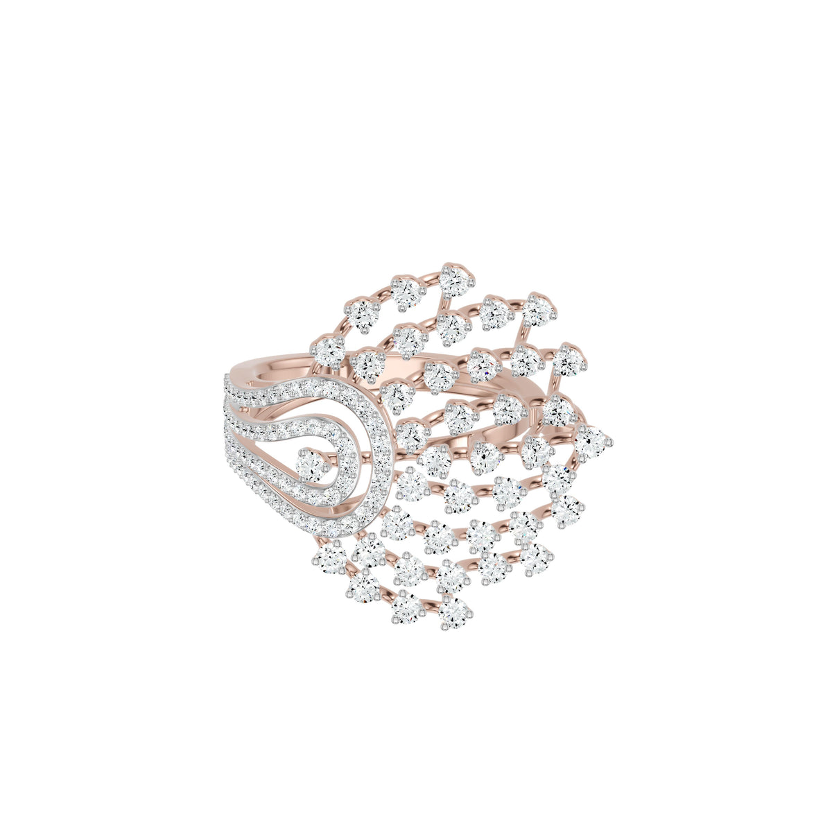 DLR002829 18 KT / Rose Gold / 18
