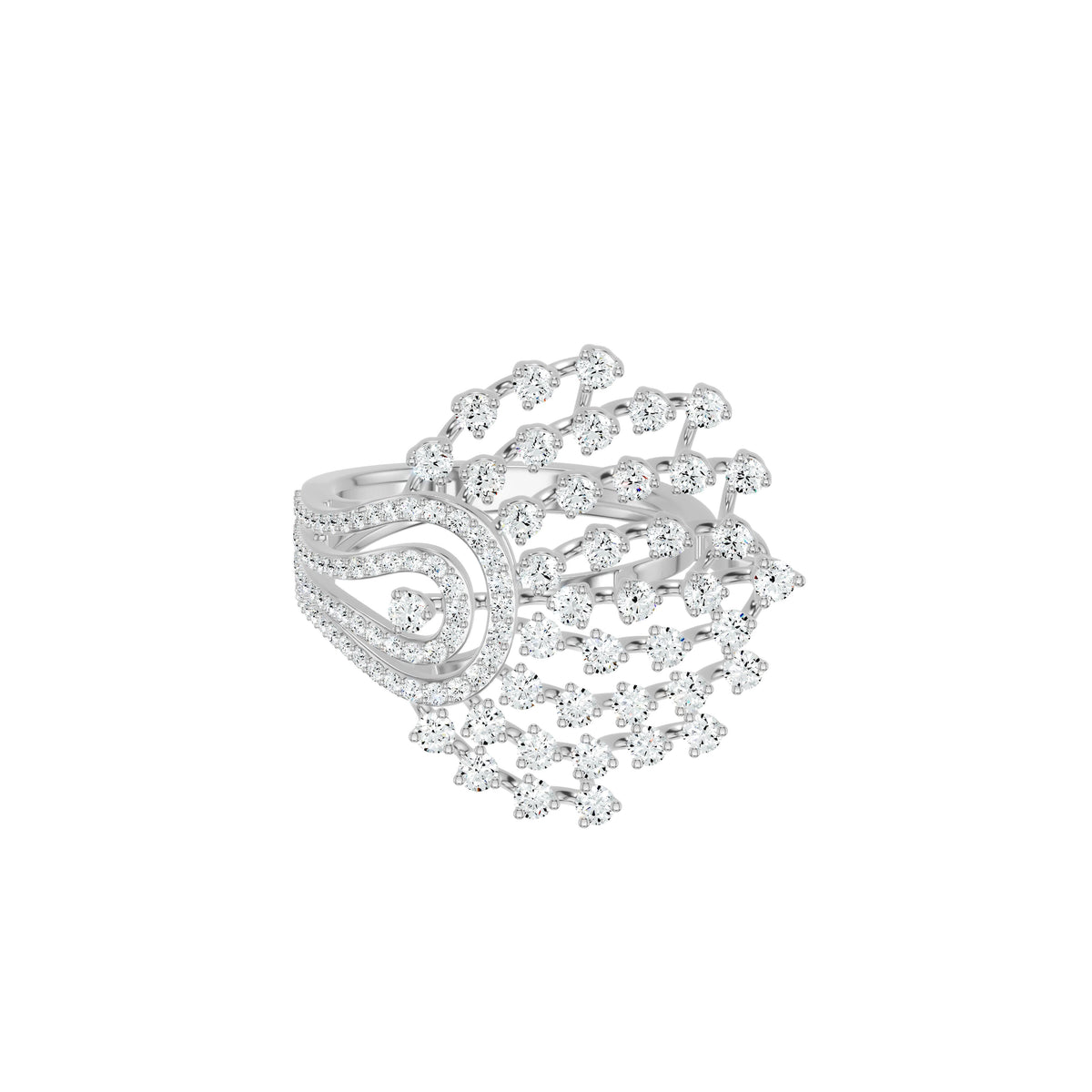 DLR002829 18 KT / White Gold / 18