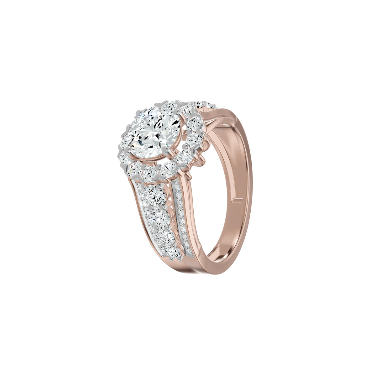 DLR002831 18 KT / Rose Gold / 18