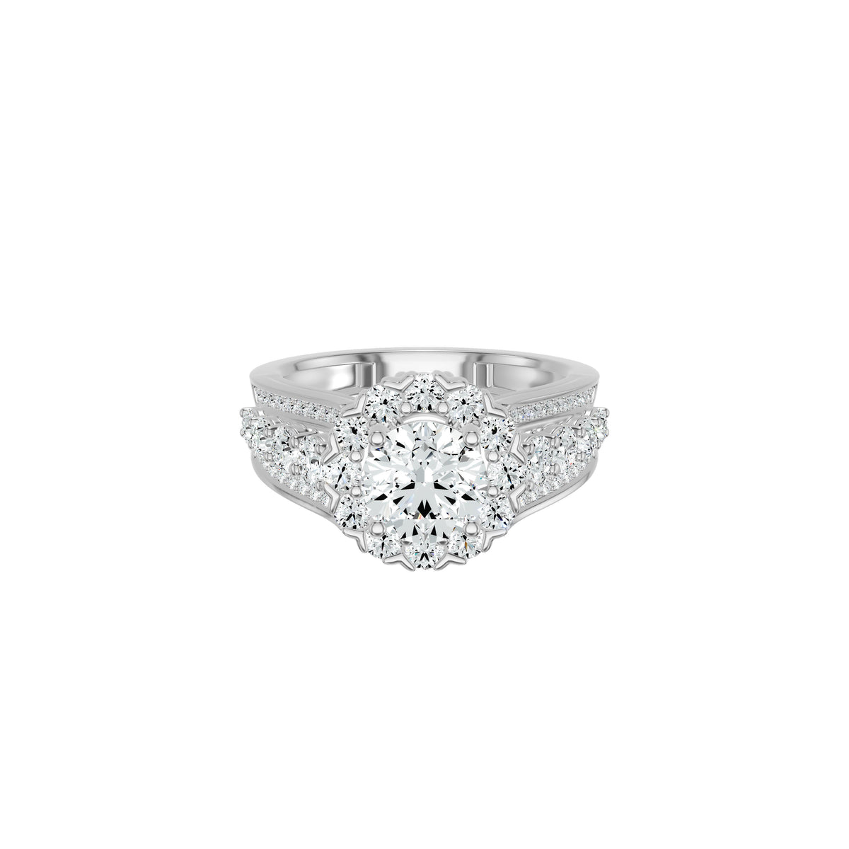 DLR002831 18 KT / White Gold / 18