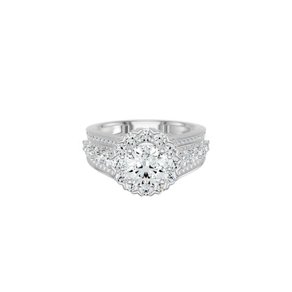 DLR002831 18 KT / White Gold / 18
