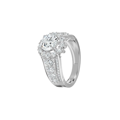 DLR002831 18 KT / White Gold / 18