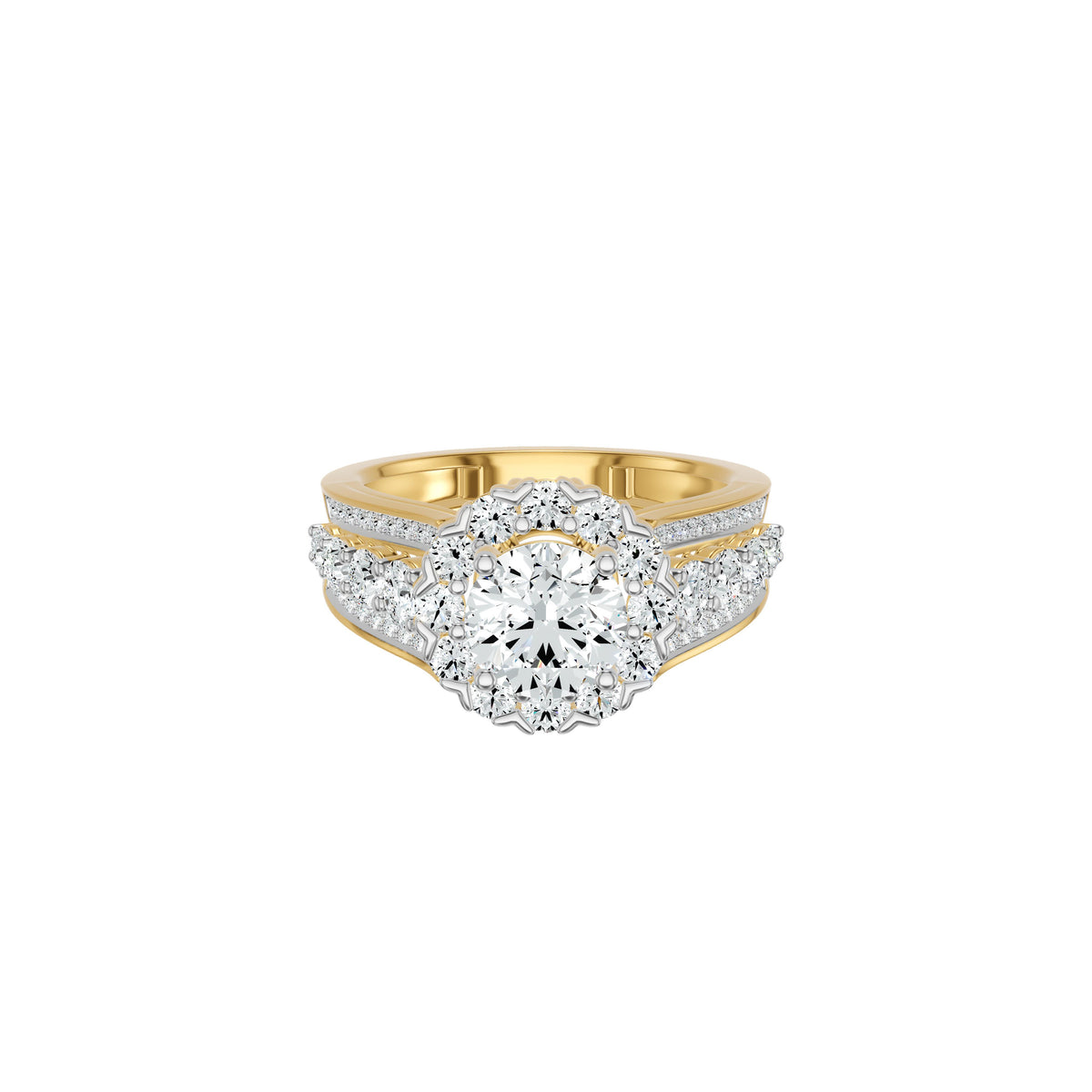 DLR002831 18 KT / Yellow Gold / 18
