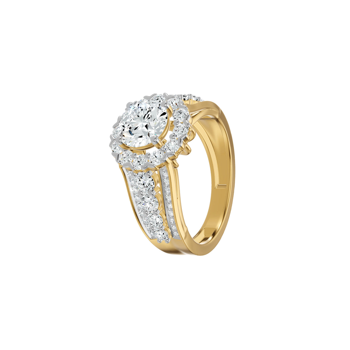 DLR002831 18 KT / Yellow Gold / 18