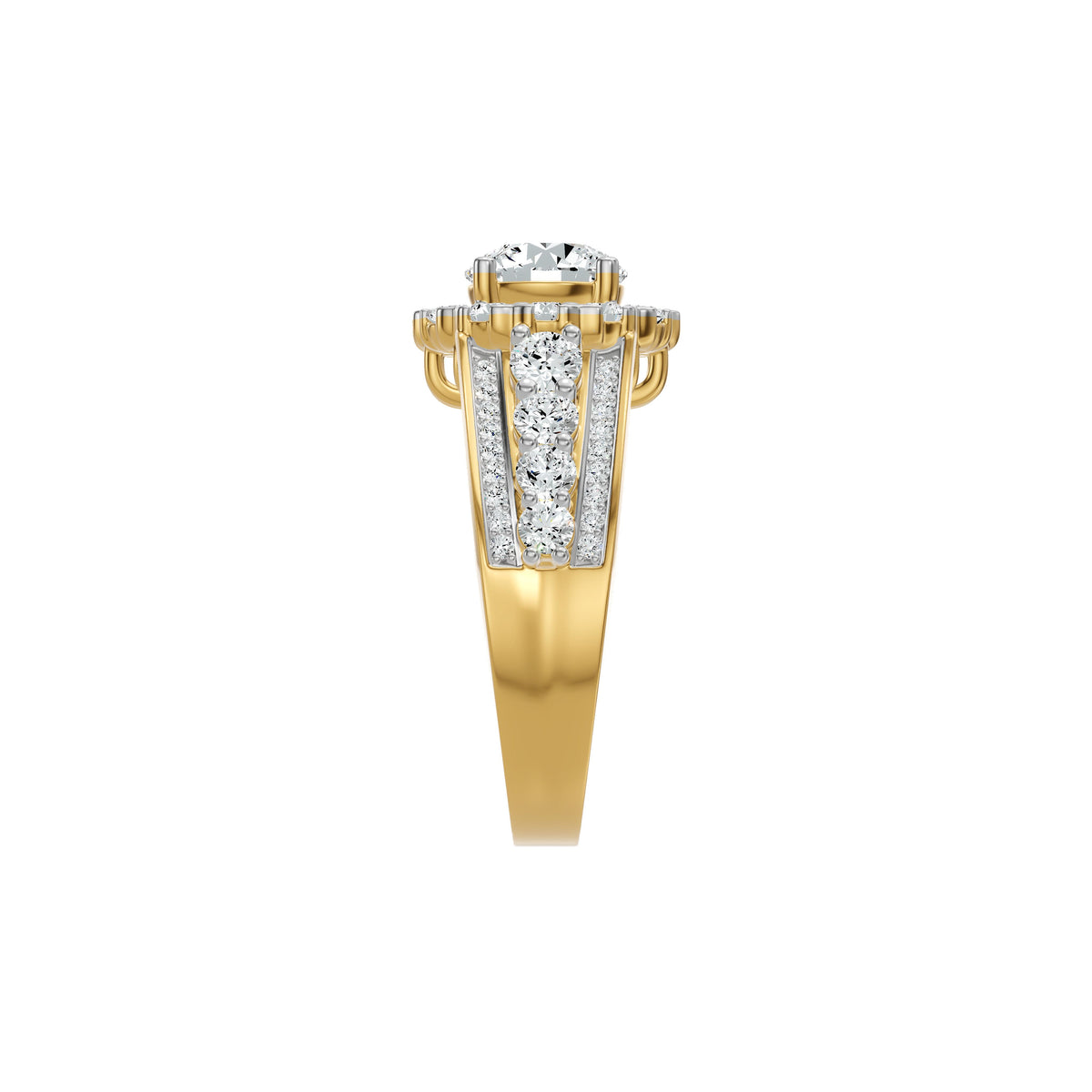 DLR002831 18 KT / Yellow Gold / 18
