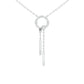 Keynote Y Diamond Necklace 18 KT / White Gold