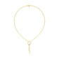 Keynote Y Diamond Necklace 18 KT / Yellow Gold