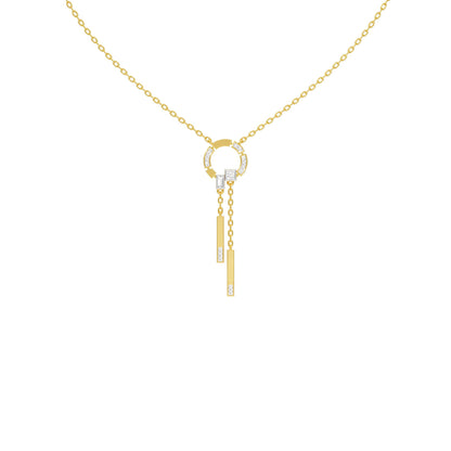 Keynote Y Diamond Necklace
