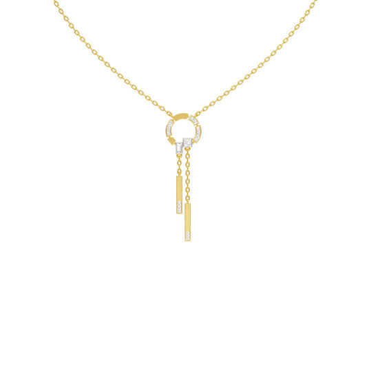 Keynote Y Diamond Necklace