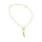 Keynote Y Diamond Necklace 18 KT / Yellow Gold