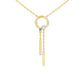 Keynote Y Diamond Necklace 18 KT / Yellow Gold
