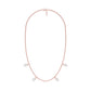 The Oval Kiss Diamond Necklace 18 KT / Rose Gold
