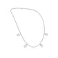 The Oval Kiss Diamond Necklace 18 KT / White Gold