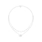 Double Layered Infinity Diamond Necklace