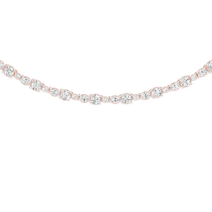 Gradiant Diamond Collar Necklace