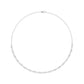 Gradiant Diamond Collar Necklace