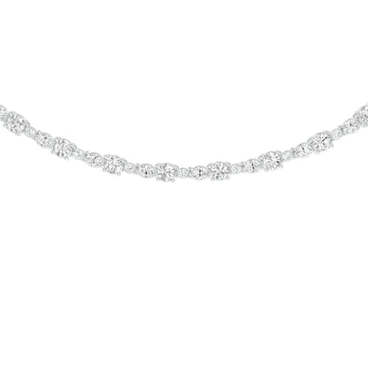 Gradiant Diamond Collar Necklace