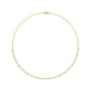 Gradiant Diamond Collar Necklace