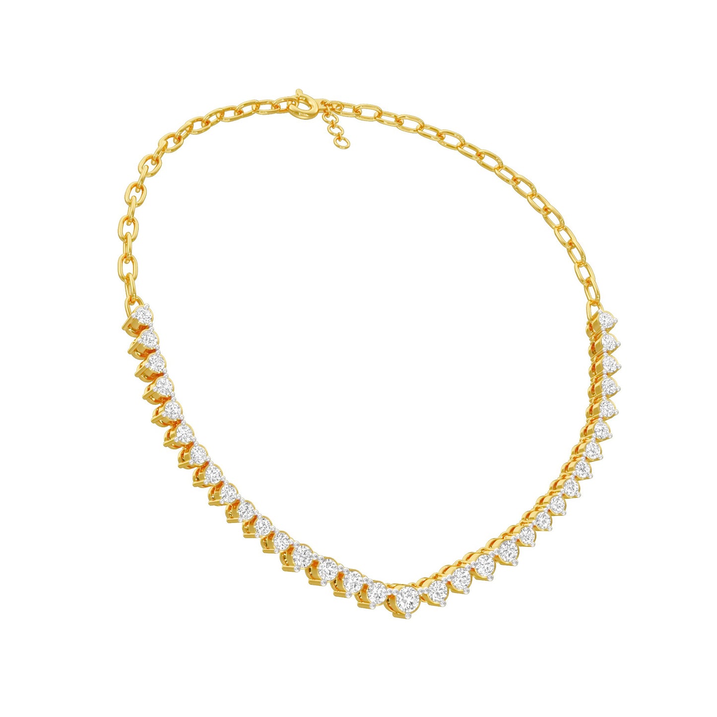 Orchestal Beauty Diamond Necklace