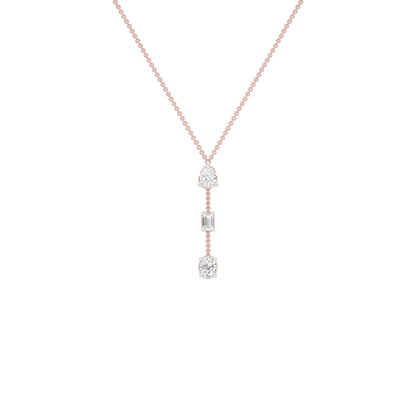 Modern Empress Diamond Necklace