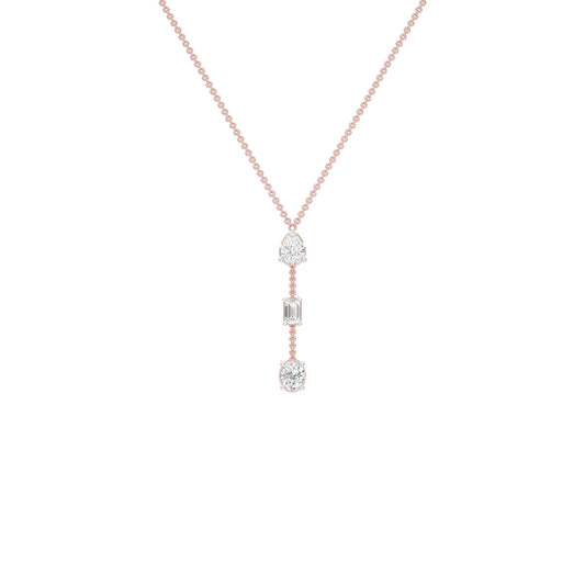 Modern Empress Diamond Necklace