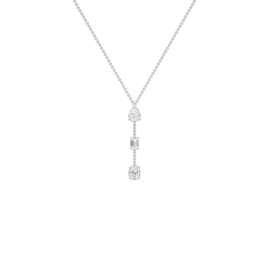 Modern Empress Diamond Necklace