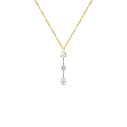 Modern Empress Diamond Necklace