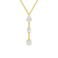 Modern Empress Diamond Necklace 18 KT / Yellow Gold