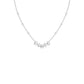 Uneven Clusters Diamond Necklace