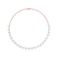 Triangle Shaped Brilliant Diamond Necklace