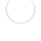 Triangle Shaped Brilliant Diamond Necklace