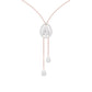 Evenings With Gravity Diamond Necklace 18 KT / Rose Gold