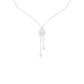 Evenings With Gravity Diamond Necklace 18 KT / White Gold