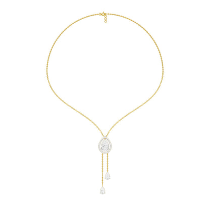 Evenings With Gravity Diamond Necklace 18 KT / Yellow Gold