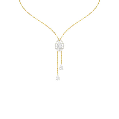 Evenings With Gravity Diamond Necklace 18 KT / Yellow Gold