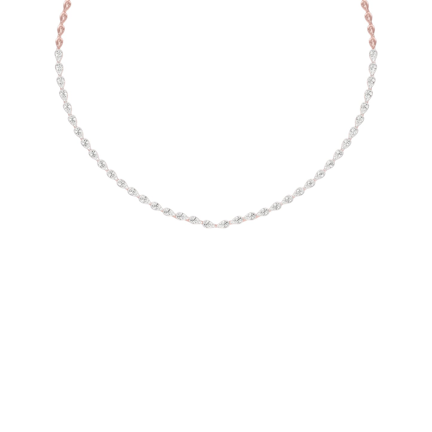 Stellar Drift Diamond Necklace