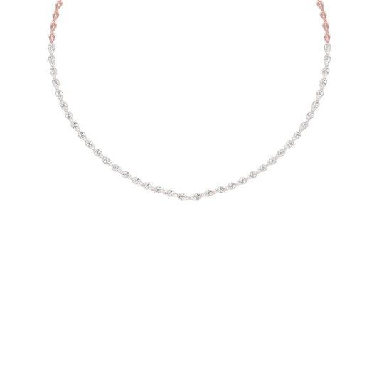 Stellar Drift Diamond Necklace