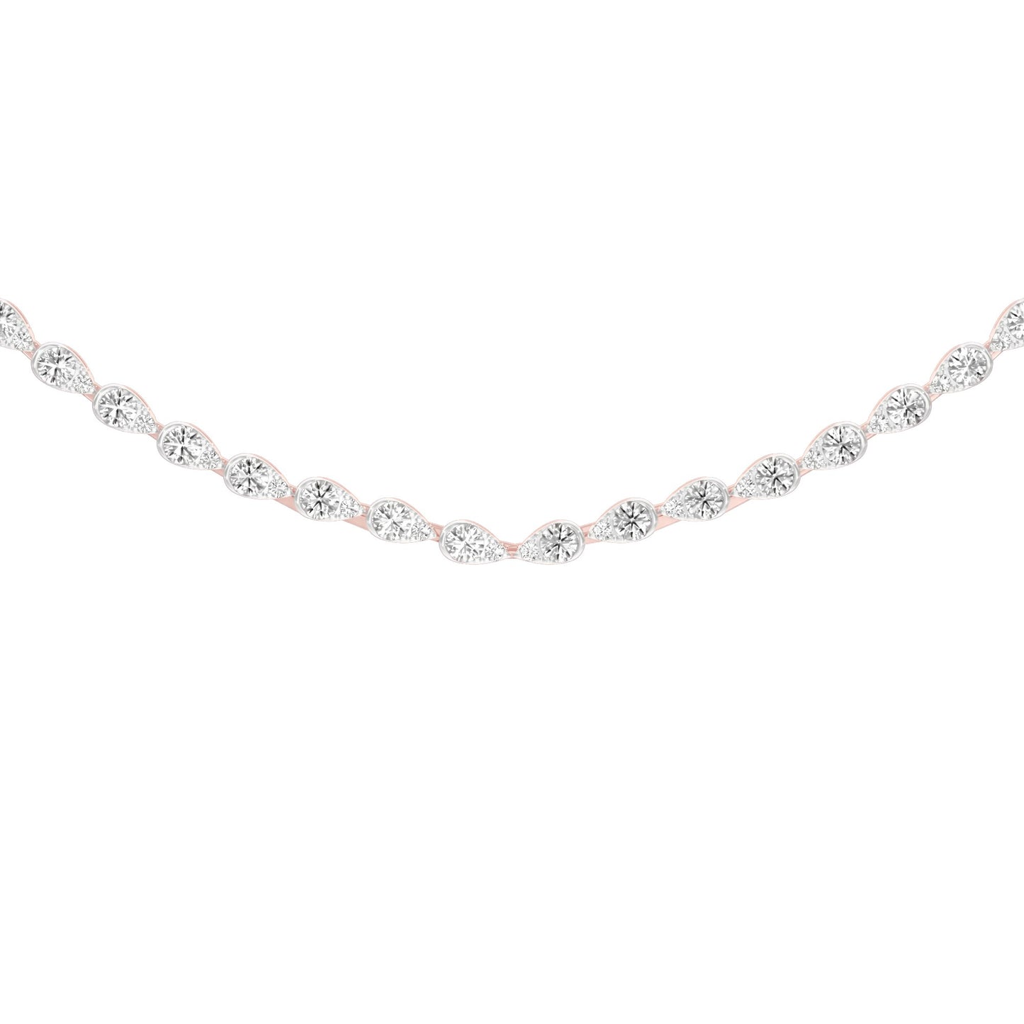 Stellar Drift Diamond Necklace