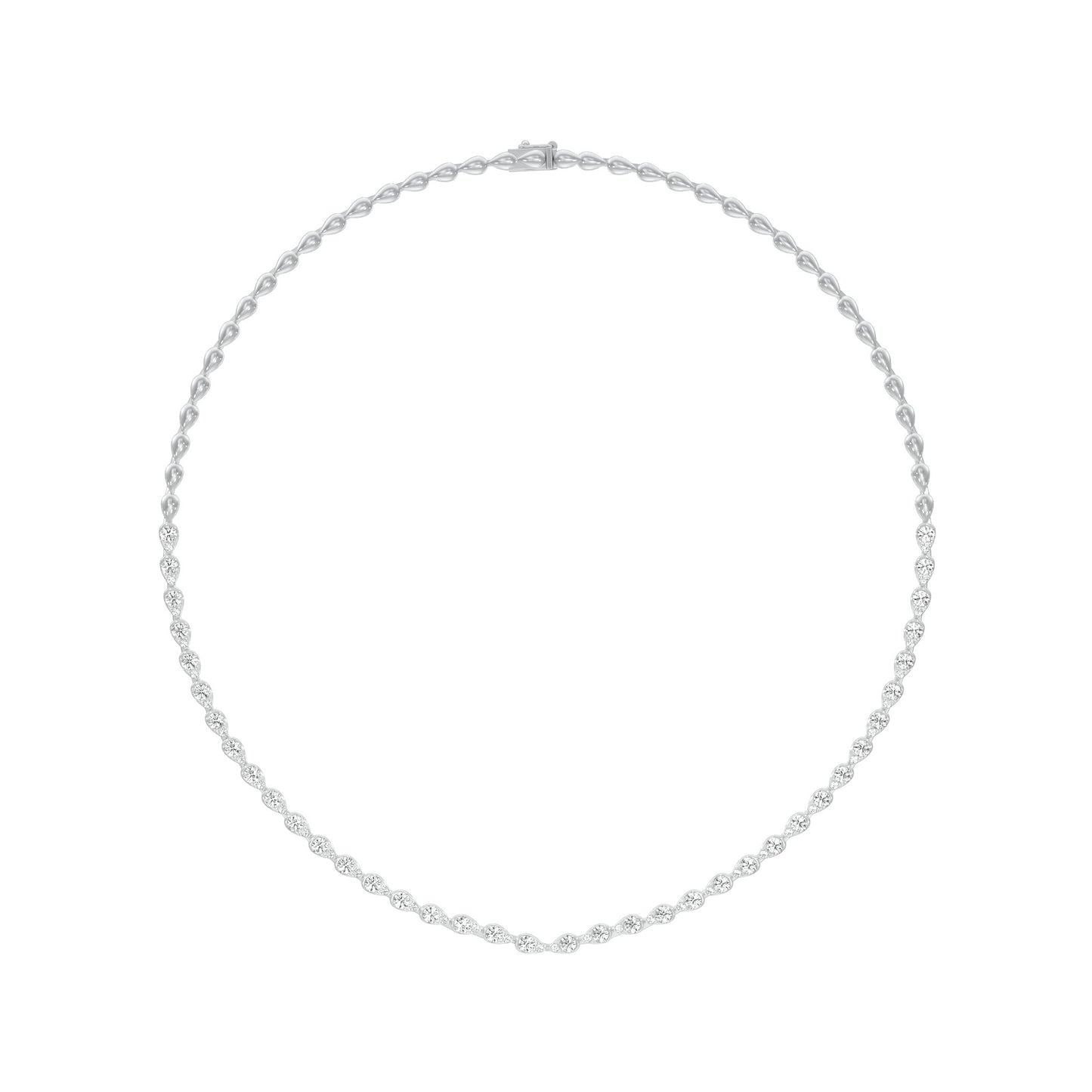 Stellar Drift Diamond Necklace