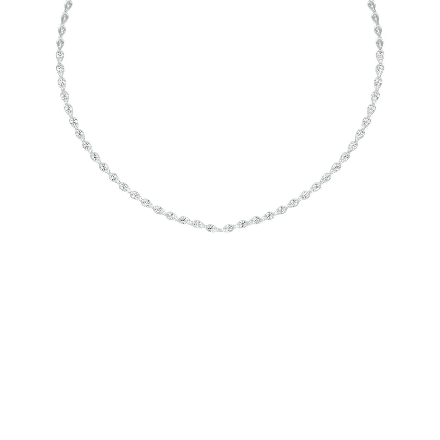 Stellar Drift Diamond Necklace