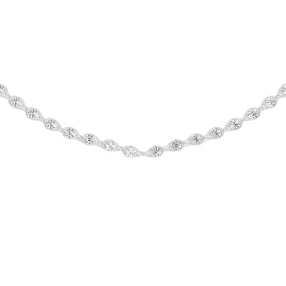 Stellar Drift Diamond Necklace