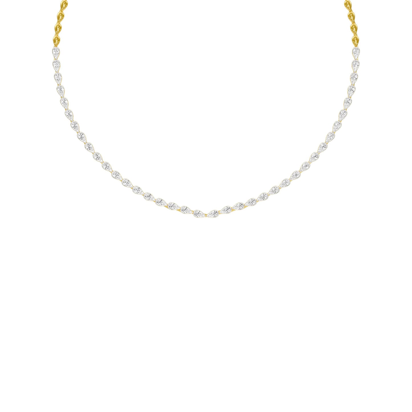 Stellar Drift Diamond Necklace