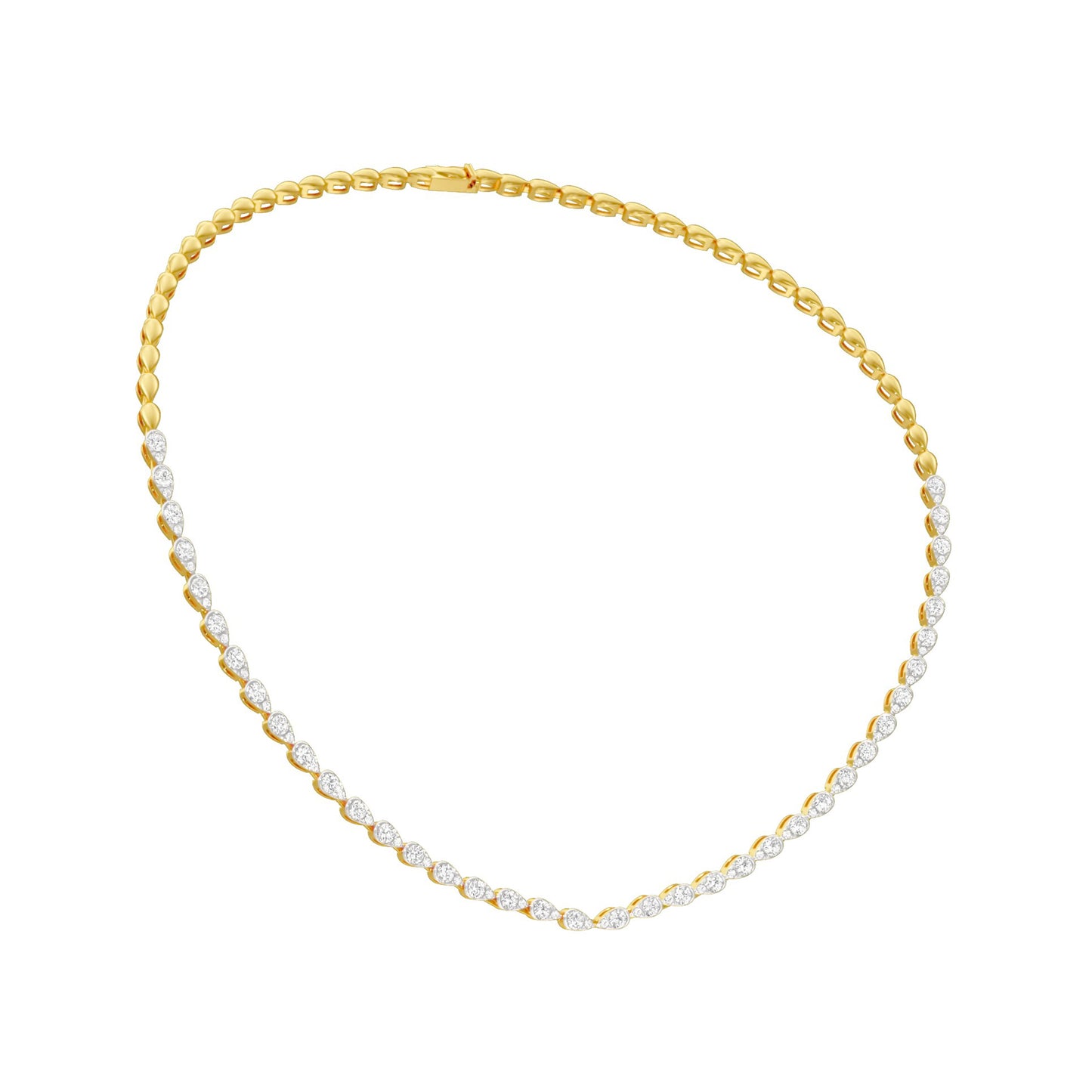 Stellar Drift Diamond Necklace