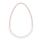 Edged In Shimmer Diamond Necklace 18 KT / Rose Gold