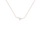 Infinity Bow Diamond Necklace
