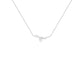 Infinity Bow Diamond Necklace