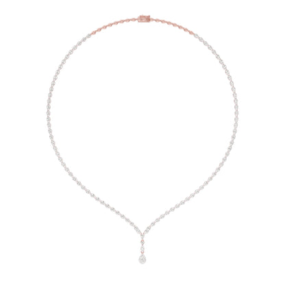 Towards Gravity Diamond Necklace 18 KT / Rose Gold